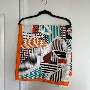 Hermes Silk Scarf